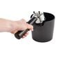 Fino Mess-Free Espresso Knock Box in Black, , large