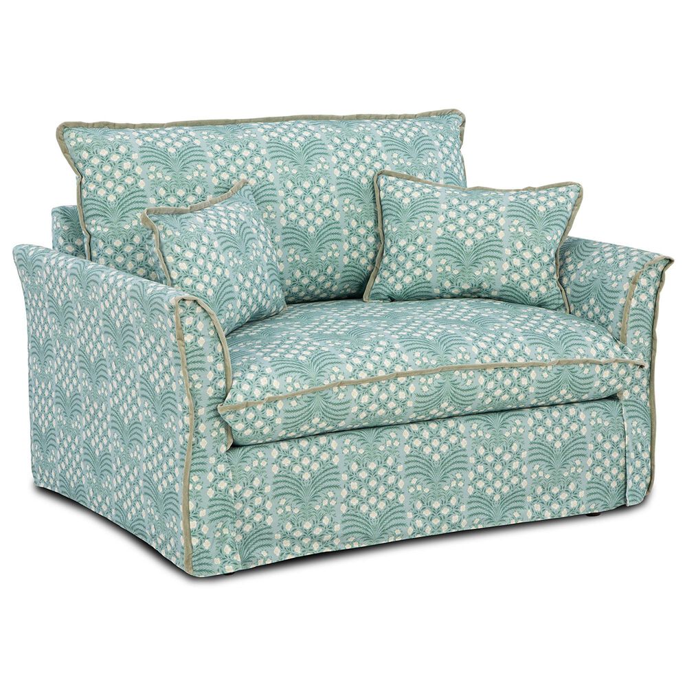 Best Home Furnishings Oxford Chair and a Half in Sage, , large