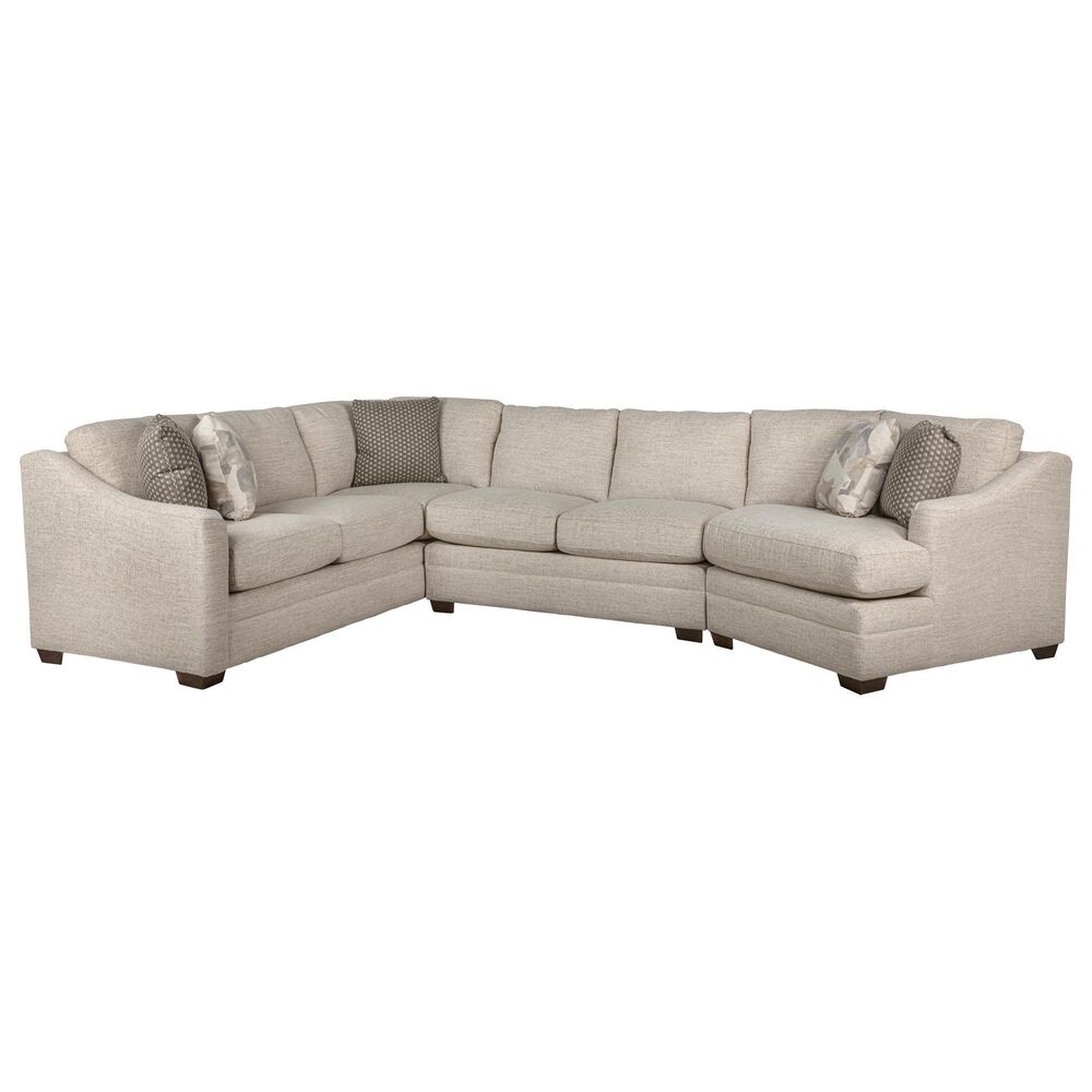Hickorycraft Furniture 3-Piece Sectional in Tan, , large