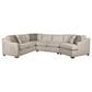 Hickorycraft Furniture 3-Piece Sectional in Tan, , large