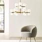 Visual Comfort & Co. Londyn Medium Chandelier in Burnished Brass, , large