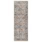 Surya Mirabel MBE-2302 2"7" x 10" Navy, Denim, Cream, Brown, Saffron, Taupe and Gray Runner, , large