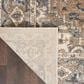 Nourison Quarry QUA05 2"2" x 10" Beige and Grey Runner, , large