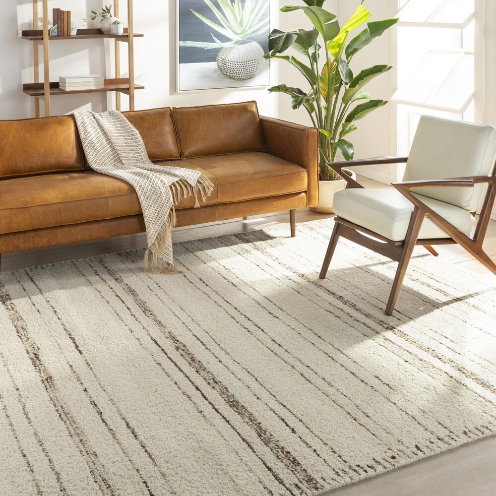 Surya Machu Picchu 8&#39; x 10&#39; Ivory, Tan, Black, Yellow and Light Beige Area Rug, , large