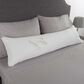 Timberlake Lavish Home Memory Foam Charcoal Body Pillow, , large