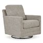 Ashley Bralynn Swivel Glider Accent Chair in Linen, , large