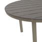 Telescope Casual Furniture 54" Round Patio Dining Table in Storm and Boardwalk Rustic, , large