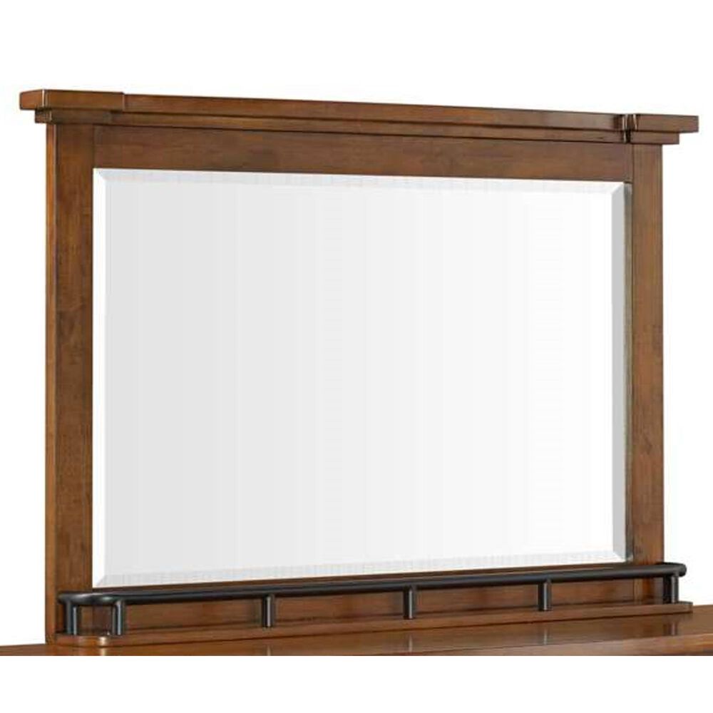 Mayberry Hill Gage Dresser Mirror in Chestnut, , large
