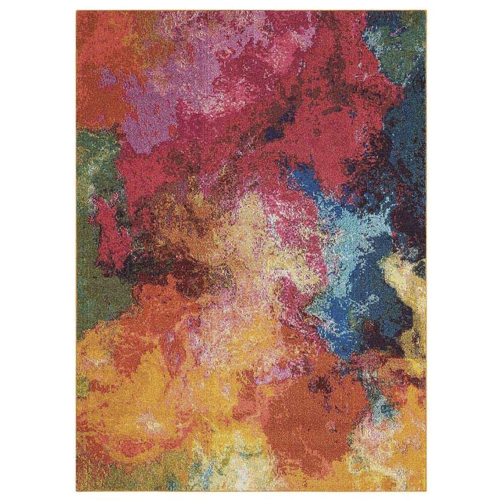 Nourison Celestial CES04 5"3" x 7"3" Palette Area Rug, , large
