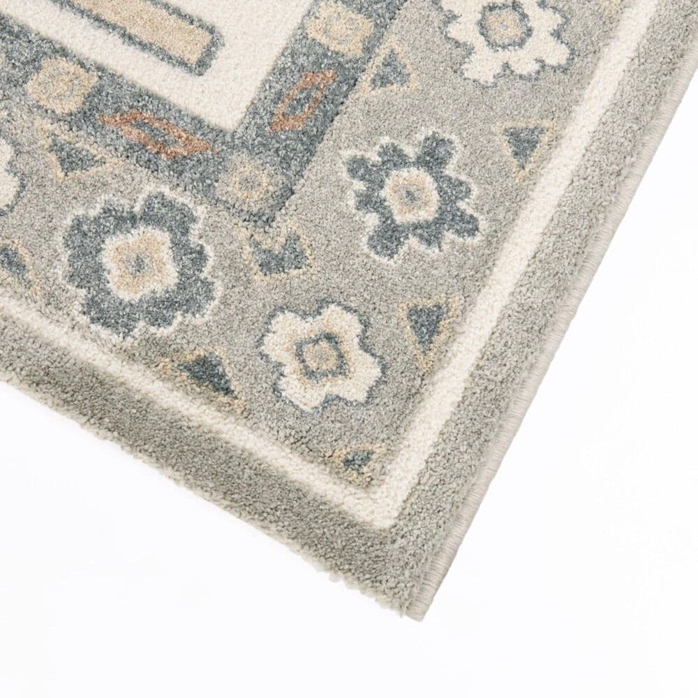 Balta Rugs Resist Asawa Blue and Rust 5'3" x 7' Area Rug, , large