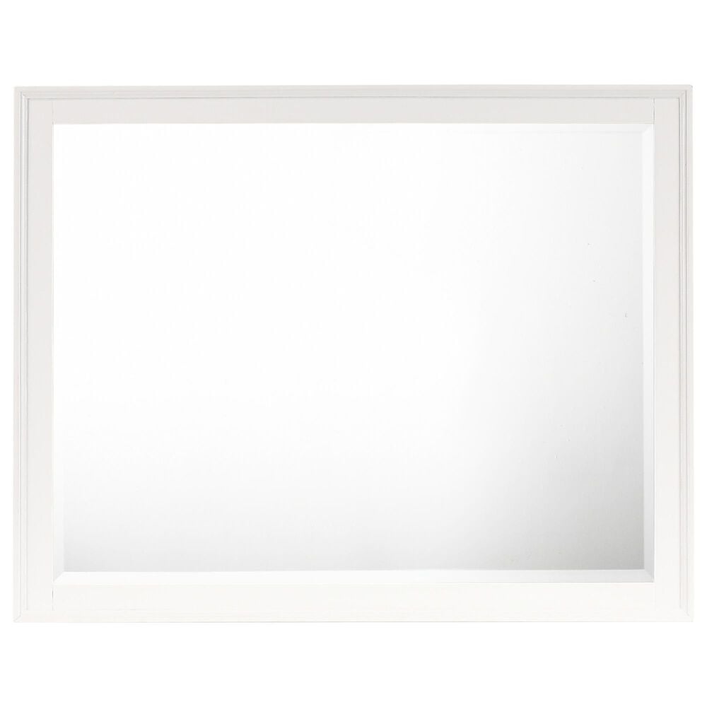 New Heritage Design Andover Dresser Mirror in White, , large