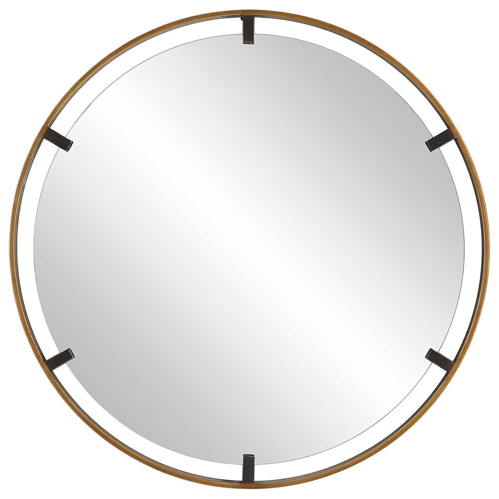 Uttermost Wall Mirror in Gold and Bronze, , large