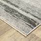 Oriental Weavers Hayden 5"3" x 7"6" Grey and Ivory Area Rug, , large