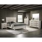 Crown Mark Lorraine 4 Drawer Chest in Antique White, , large