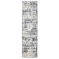 Radici USA Livigno Transitional 2"2" x 7"7" Blue Area Rug, , large