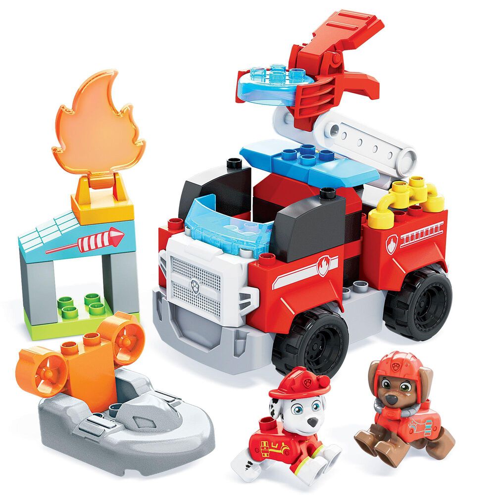 Mega Bloks Mega Bloks Paw Patrol Marshall"s Fire Rescue Set, , large