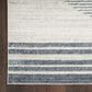 Nourison Astra Machine Washable ASW05 2"2" x 10" Ivory and Blue Runner, , large