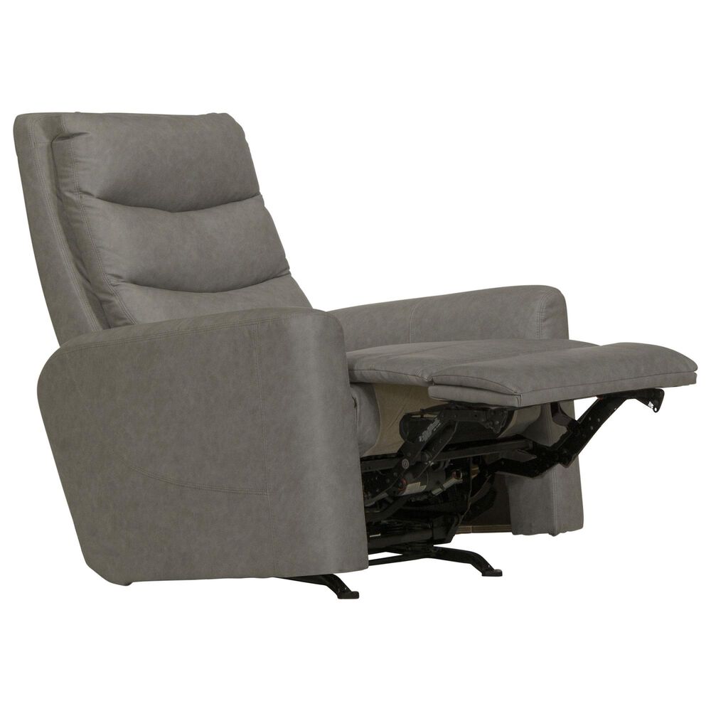 Catnapper Jet Power Rocker Recliner in Silver, , large