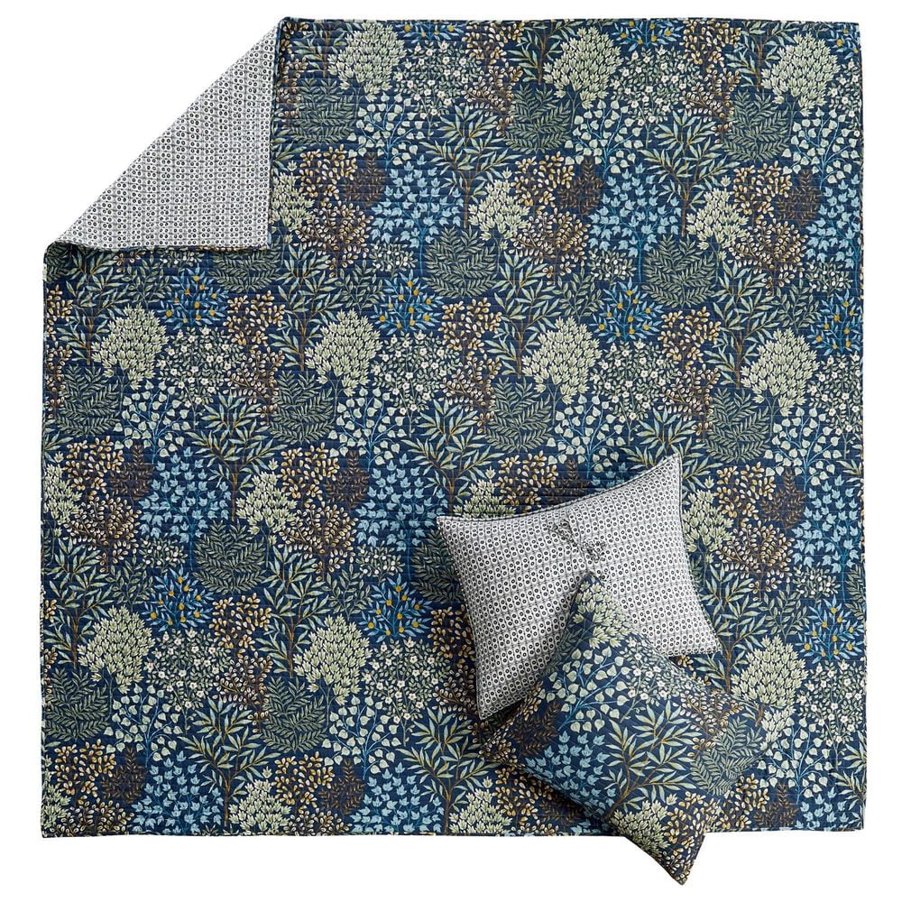 Levtex English Forest 3-Piece Full/Queen Quilt Set in Navy, , large