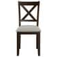 Homelegance Challis 7-Piece Rectangular Dining Set in Dark Cherry, , large
