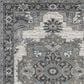 Amer Rugs Alexandria 5"1" x 7"6" Ivory and Stone Gray Area Rug, , large