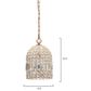 Splendor Living Ashford 1-Light Chandelier in Gold, , large