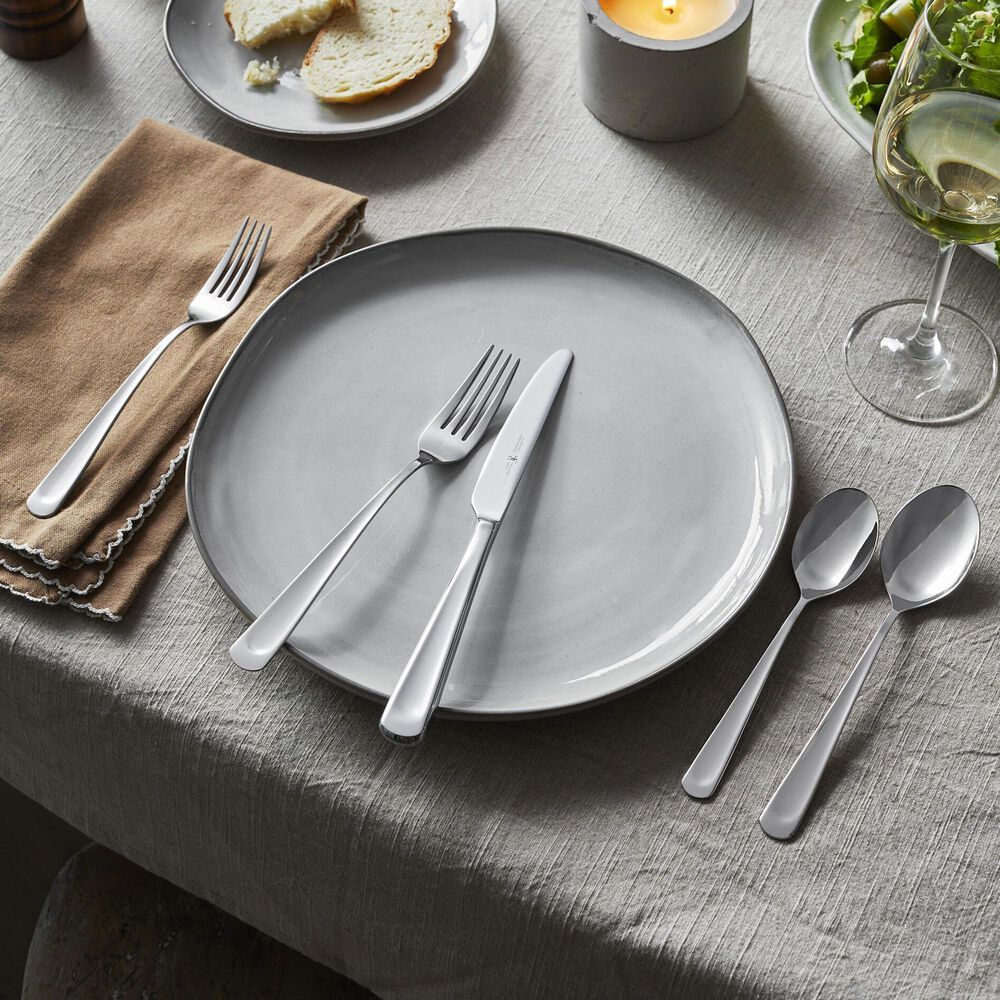 Zwilling Silvano 45-Piece Flatware Set in Stainless Steel, , large