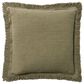 Classic Home SLD Lauren 22" x 22" Throw Pillow in Olive Green, , large