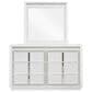 Millenium Chalanna 3-Piece California King Bedroom Set in White Lacquer, , large