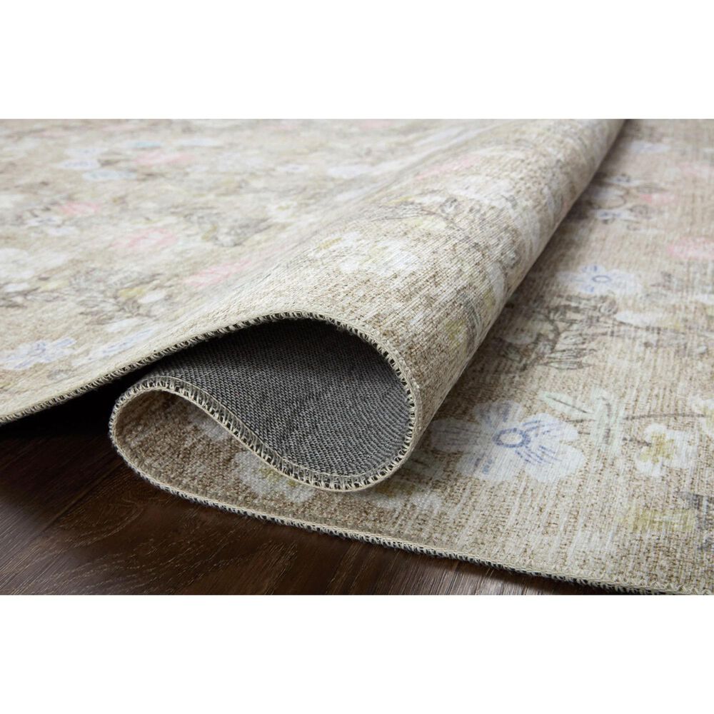 Rifle Paper Co. Palais 5&#39; x 7&#39;6&quot; Khaki Area Rug, , large