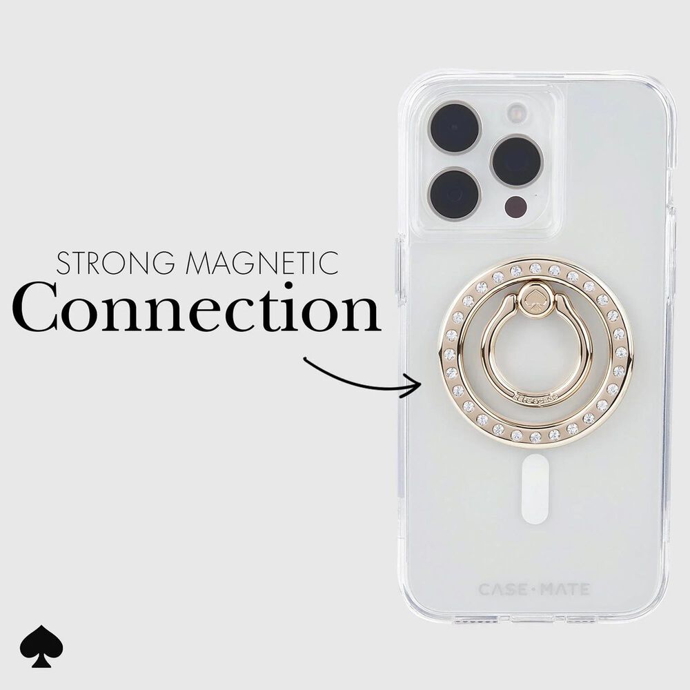 Kate Spade Magnetic MagSafe Ring Stand in Set In Stone, , large