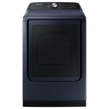 Samsung 7.4 cu. ft. Smart Electric Dryer with Pet Care Dry and Steam Sanitize+ in Brushed Navy, , large