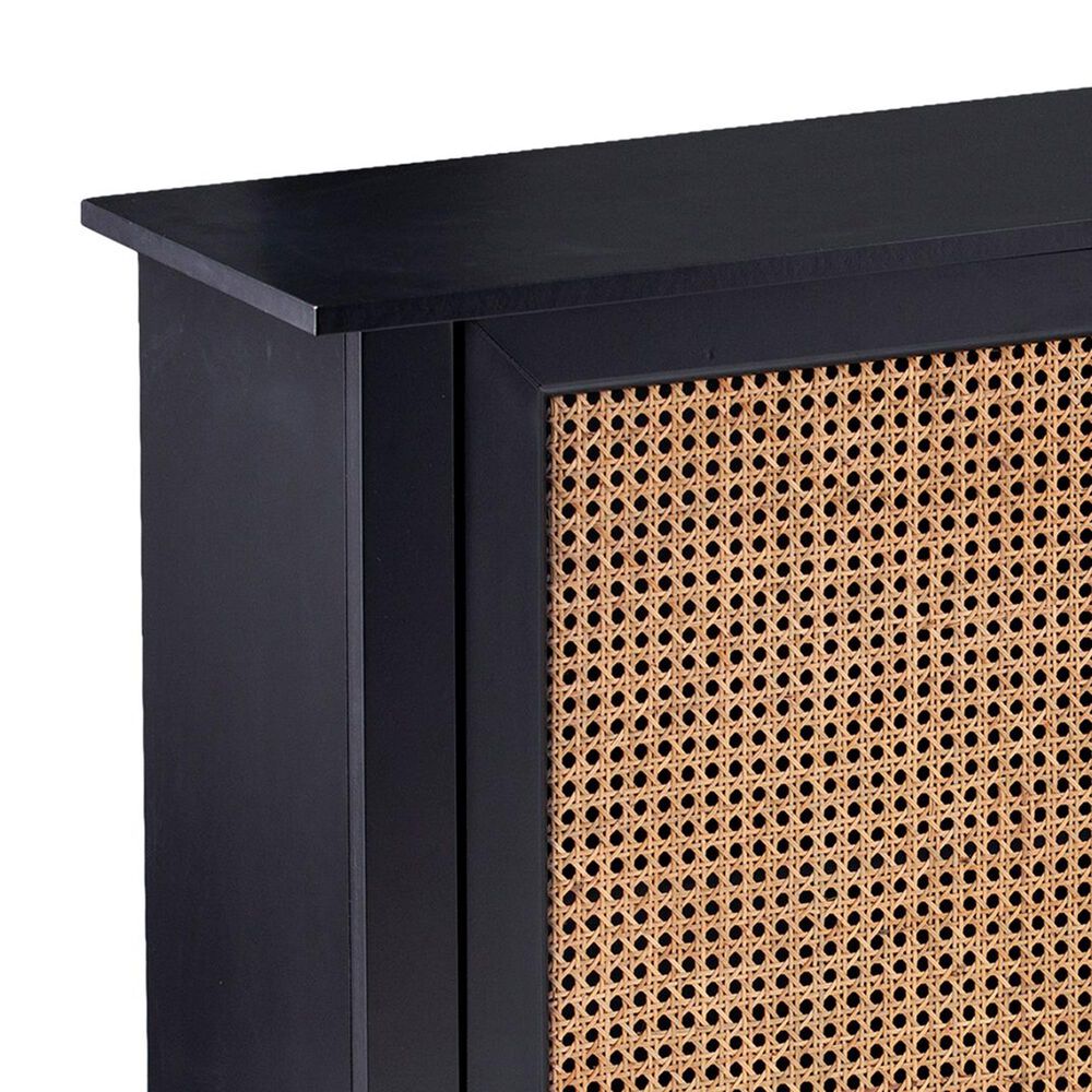 Southern Enterprises Chekshire Anywhere Storage Cabinets in Black and Natural, , large