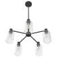 Hunter Lochmeade 5-Light Chandelier in Noble Bronze, , large