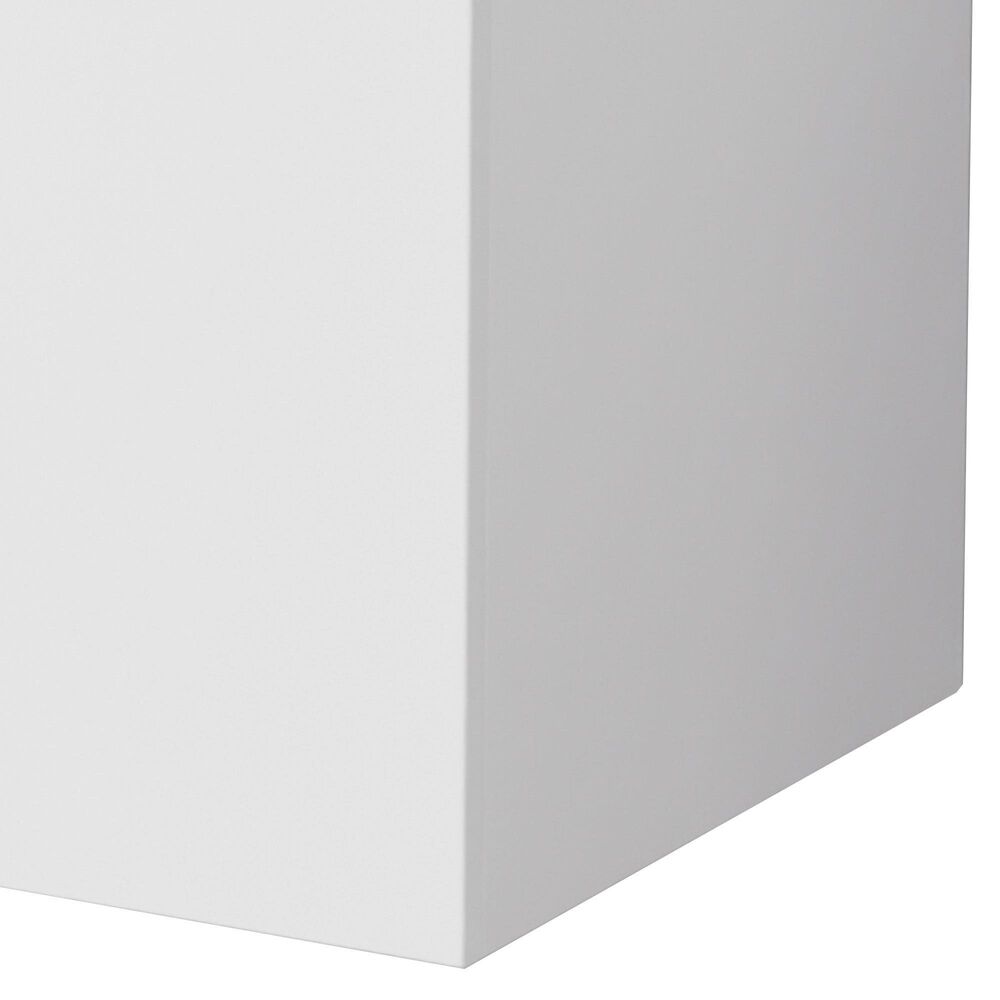 Lexora Home Geneva 30&quot; Single Bathroom Vanity in Glossy White with 2 cm White Quartz Top and Rectangular Sink, , large