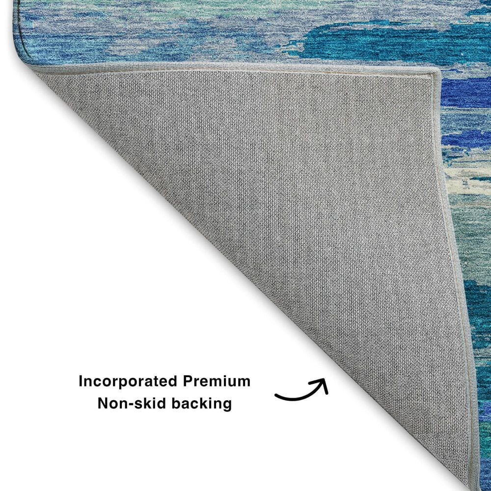 Dalyn Rug Company Trevi TV8 1&#39;8&quot; x 2&#39;6&quot; Blue Area Rug, , large