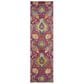Safavieh Madison MAD600A-28 2"3" x 8" Fuchsia/Gold Runner, , large