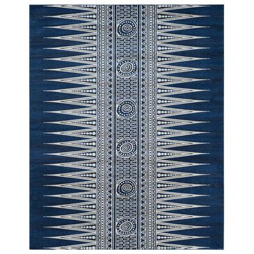 Safavieh Evoke EVK226A-9 9" x 12" Royal/Ivory Area Rug, , large