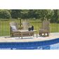 Ashley Hyland Wave Patio Rectangular Coffee Table in Driftwood, , large