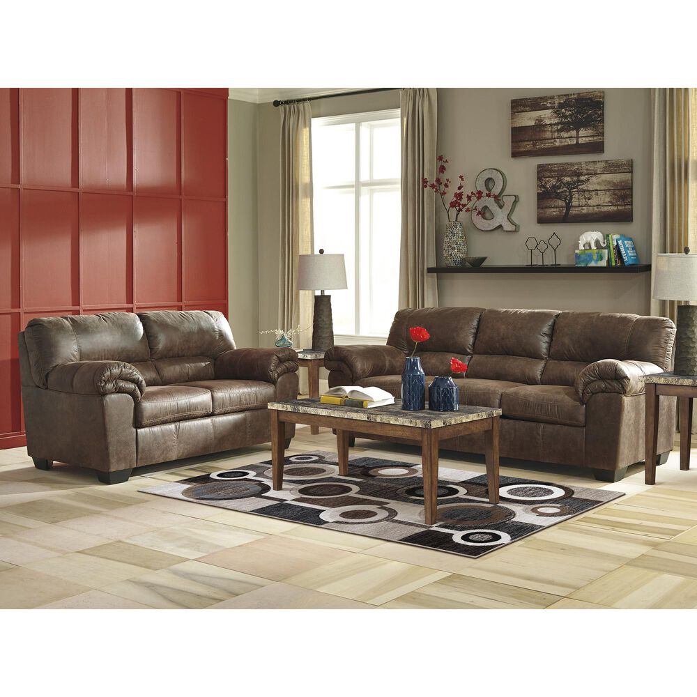 Signature Design by Ashley Bladen Loveseat in Coffee, , large