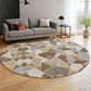 Dalyn Rug Company Kenner KN8 Chocolate 8" Round Area Rug, , large
