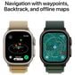 Apple Watch Ultra 2 GPS + Cellular 49mm Black Titanium Case with Black Ocean Band, , large