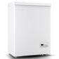 HOMLUX 3.5 Cu. Ft. Deep Chest Freezer with Removable Basket in White, , large