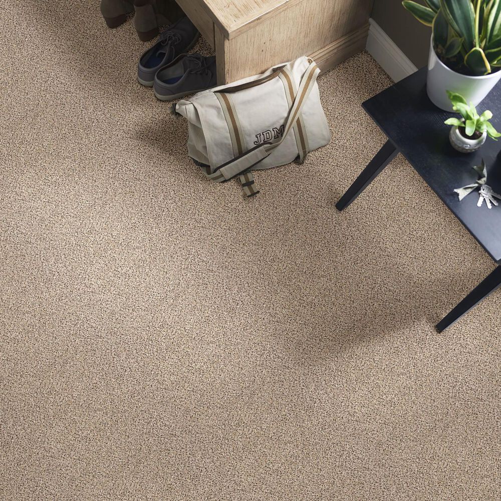 Shaw Foundations Take The Floor Accent Blue Carpet in Desert Sunrise, , large