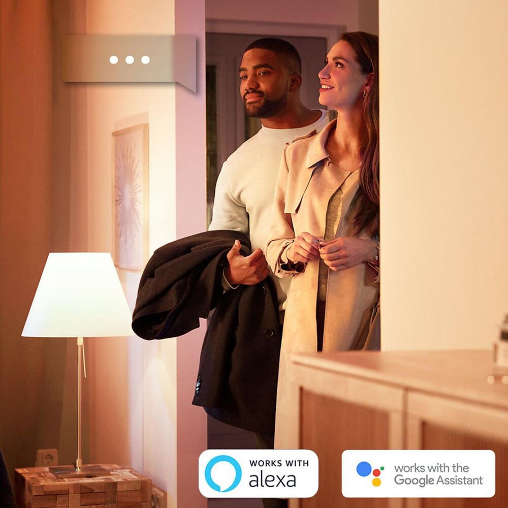 Philips Hue 2-Pack A19 E26 LED Smart Bulb, , large