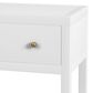 Butler Specialty Company Nora 1-Drawer 21" Nightstand in Smooth White, , large