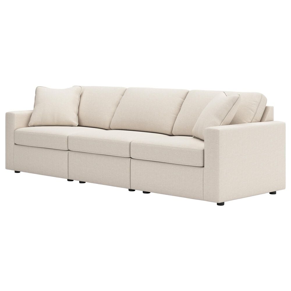 Ashley Modmax 3-Piece Stationary Sofa in Oyster, , large
