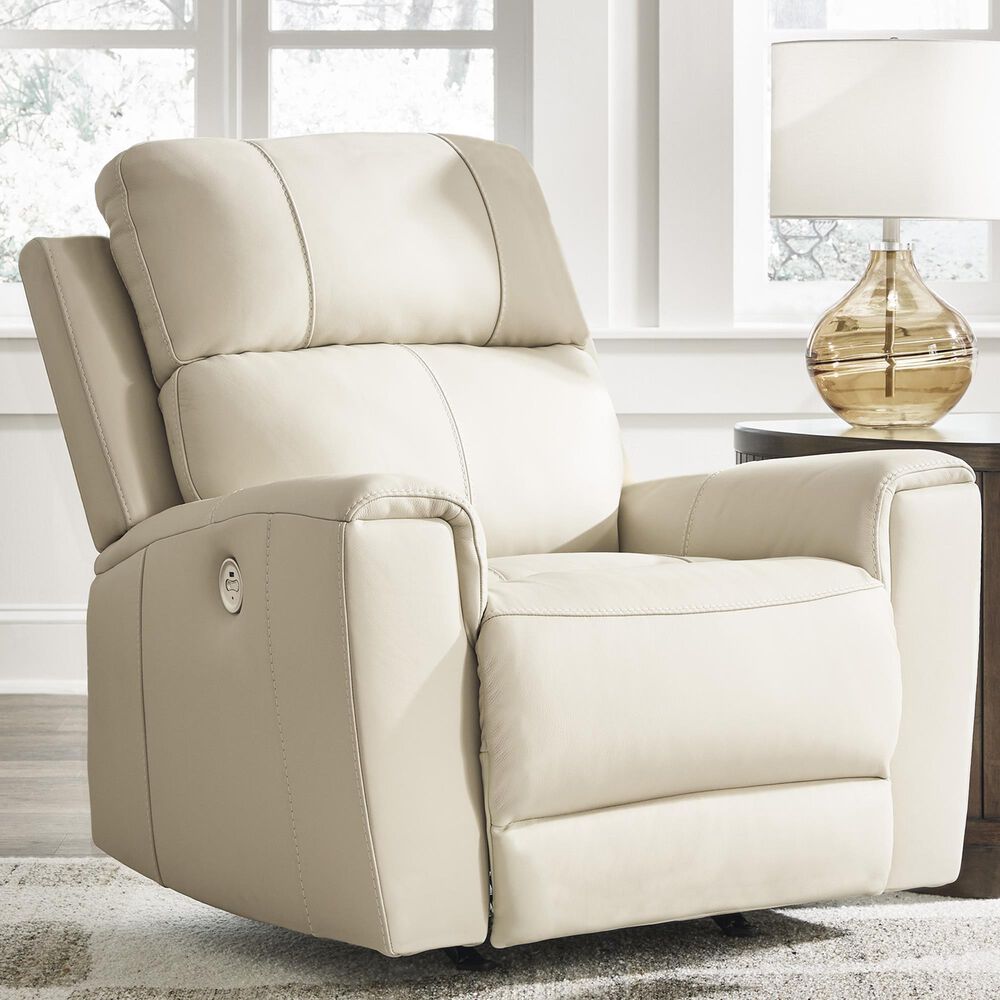 Ashley Dahlmoore Power Rocker Recliner in Almond, , large