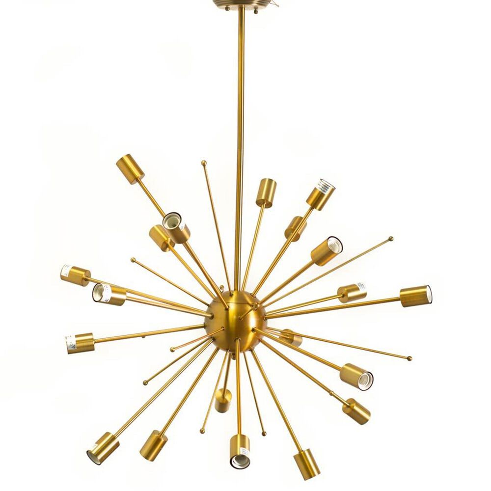Mercana Edisonna II 20-Light Chandelier in Gold, , large