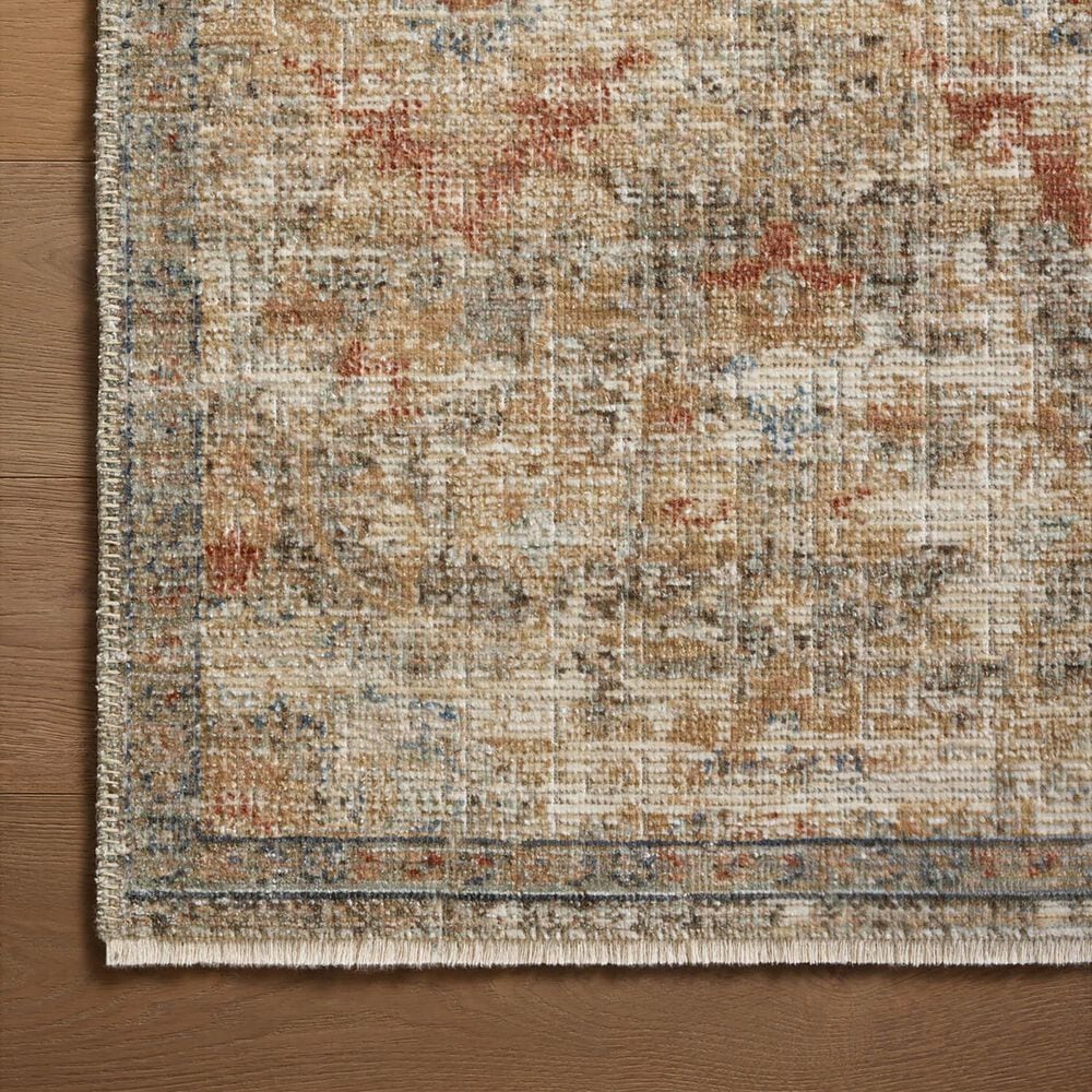 Loloi Heritage 15&#39; Square Gray and Sunset Area Rug, , large